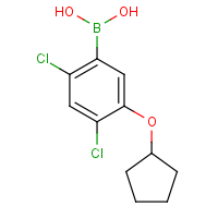 CAS:1256354-90-1 | OR361103 | 2,4-Dichloro-5-(cyclopentyloxy)phenylboronic acid