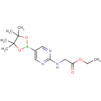 CAS: 1202805-23-9 | OR361185 | 2-(Ethoxycarbonylmethylamino)pyrimidine-5-boronic acid, pinacol ester