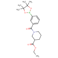 CAS: 1073355-04-0 | OR361191 | 3-[3-(Ethoxycarbonyl)piperidine-1-carbonyl]phenylboronic acid, pinacol ester