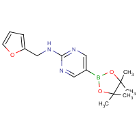 CAS: 1218790-00-1 | OR361243 | 2-(Furan-2-ylmethylamino)pyrimidine-5-boronic acid, pinacol ester
