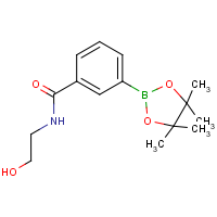 CAS: 943911-66-8 | OR361249 | N-[2-Hydroxyethyl]benzamide-3-boronic acid, pinacol ester