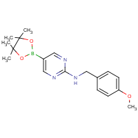CAS: 1218790-01-2 | OR361317 | 2-(4-Methoxybenzylamino)pyrimidine-5-boronic acid, pinacol ester