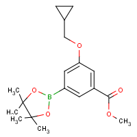 CAS: 1218789-62-8 | OR361329 | 3-Methoxycarbonyl-5-(cyclopropylmethoxy)phenylboronic acid, pinacol ester