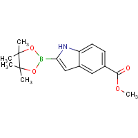 CAS: 1256358-96-9 | OR361335 | 5-Methoxycarbonylindole-2-boronic acid, pinacol ester