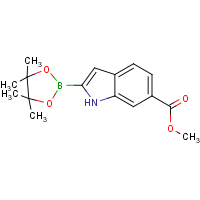 CAS: 1256359-21-3 | OR361336 | 6-Methoxycarbonylindole-2-boronic acid, pinacol ester