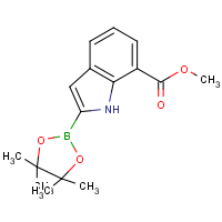 CAS: 1150271-42-3 | OR361337 | 7-(Methoxycarbonyl)indole-2-boronic acid, pinacol ester