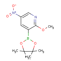 CAS: 1218791-18-4 | OR361385 | 2-Methoxy-5-nitropyridine-3-boronic acid, pinacol ester