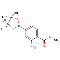 CAS:1198615-60-9 | OR361416 | Methyl 2-amino-4-(4,4,5,5-tetramethyl-1,3,2-dioxaborolan-2-yl)benzoate