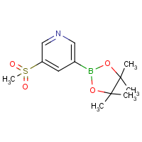 CAS: 1206641-26-0 | OR361478 | 5-(Methylsulfonyl)pyridine-3-boronic acid, pinacol ester