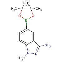 CAS: 1220220-18-7 | OR361482 | 1-Methyl-5-(4,4,5,5-tetramethyl-1,3,2-dioxaborolan-2-yl)-1H-indazol-3-amine