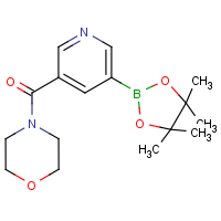 CAS: 1073371-92-2 | OR361497 | 5-(Morpholine-4-carbonyl)pyridine-3-boronic acid, pinacol ester