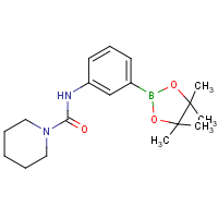 CAS: 874299-01-1 | OR361546 | 3-(Piperidinocarbonylamino)phenylboronic acid, pinacol ester