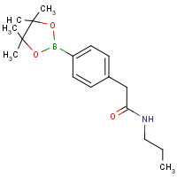 CAS: 1256359-84-8 | OR361560 | 4-(N-Propylaminocarbonylmethyl)phenylboronic acid, pinacol ester