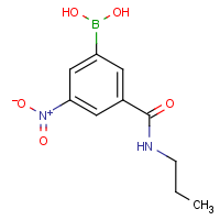 CAS: 871332-88-6 | OR361561 | 3-(N-Propylaminocarbonyl)-5-nitrophenylboronic acid
