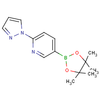 CAS: 1218791-02-6 | OR361569 | 2-(1H-Pyrazol-1-yl)pyridine-5-boronic acid, pinacol ester