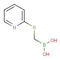 CAS:1256346-00-5 | OR361580 | (Pyridin-2-ylthio)methylboronic acid
