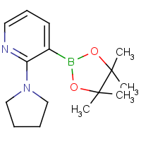 CAS: 1073354-41-2 | OR361592 | 2-Pyrrolidinopyridine-3-boronic acid, pinacol ester