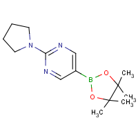 CAS: 1015242-07-5 | OR361593 | 2-Pyrrolidinopyrimidine-5-boronic acid, pinacol ester