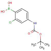 CAS: 1421754-24-6 | OR361600 | (4-{[(tert-Butoxy)carbonyl]amino}-2-chlorophenyl)boronic acid