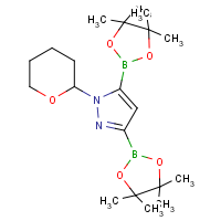 CAS: 1256360-29-8 | OR361635 | 1-(Tetrahydro-2H-pyran-2-yl)-1H-pyrazole-3,5-diboronic acid, pinacol ester