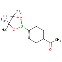 CAS:151075-23-9 | OR361640 | 1-(4-(4,4,5,5-Tetramethyl-1,3,2-dioxaborolan-2-yl)cyclohex-3-enyl)ethanone