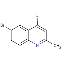 CAS: 53364-85-5 | OR3617 | 6-Bromo-4-chloro-2-methylquinoline