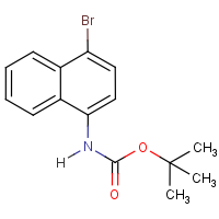 CAS: 168169-11-7 | OR3627 | 1-Amino-4-bromonaphthalene, N-BOC protected