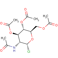 CAS: 3068-34-6 | OR3630T | 2-Acetamido-2-deoxy-3,4,6-tri-O-acetyl-alpha-D-glucopyranosyl chloride
