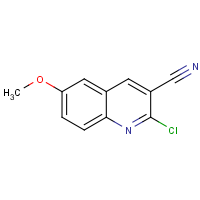 CAS: 101617-91-8 | OR3636 | 2-Chloro-6-methoxyquinoline-3-carbonitrile