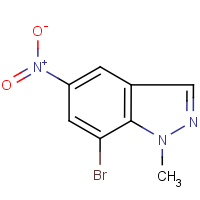 CAS: 952183-39-0 | OR3677 | 7-Bromo-1-methyl-5-nitro-1H-indazole