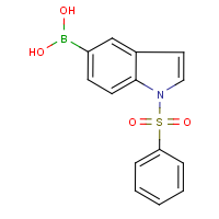 CAS:480438-51-5 | OR3696 | 1-(Phenylsulphonyl)-1H-indole-5-boronic acid
