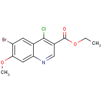 CAS: 476194-45-3 | OR370002 | Ethyl 6-bromo-4-chloro-7-methoxyquinoline-3-carboxylate