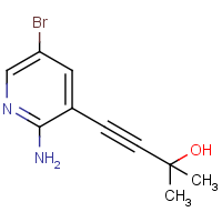 CAS: 1262985-25-0 | OR370040 | 4-(2-Amino-5-bromo-3-pyridinyl)-2-methyl-3-butyn-2-ol