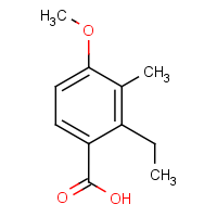 CAS: 1181770-76-2 | OR370078 | 2-Ethyl-4-methoxy-3-methylbenzoic acid