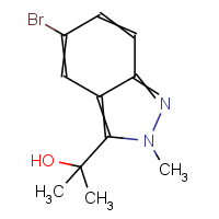 CAS: 1823787-20-7 | OR370107 | 2-(5-Bromo-2-methyl-2H-indazol-3-yl)propan-2-ol