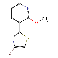 CAS: 1415562-60-5 | OR370110 | 4-Bromo-2-(2-methoxypyridin-3-yl)thiazole