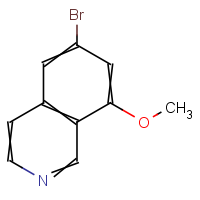 CAS: 1415564-97-4 | OR370121 | 6-Bromo-8-methoxyisoquinoline
