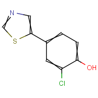 CAS:1823423-09-1 | OR370131 | 2-Chloro-4-(thiazol-5-yl)phenol