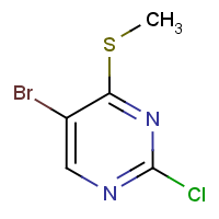 CAS: 59549-51-8 | OR3705 | 5-Bromo-2-chloro-4-(methylthio)pyrimidine