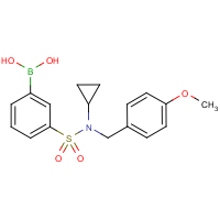 CAS:913836-07-4 | OR3765 | 3-[N-Cyclopropyl-N-(4-methoxybenzyl)sulphamoyl]benzeneboronic acid