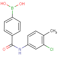 CAS: 913835-37-7 | OR3786 | 4-[(3-Chloro-4-methylphenyl)carbamoyl]benzeneboronic acid