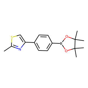 CAS: 857283-68-2 | OR3813 | 4-(2-Methyl-1,3-thiazol-4-yl)benzeneboronic acid, pinacol ester