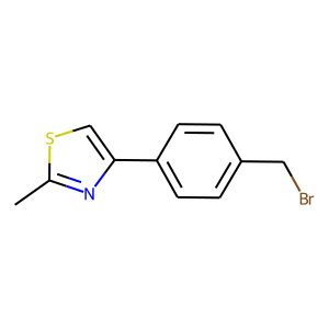 CAS: 857283-95-5 | OR3814 | 4-[4-(Bromomethyl)phenyl]-2-methyl-1,3-thiazole
