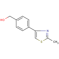 CAS:857283-96-6 | OR3820 | [4-(2-Methyl-1,3-thiazol-4-yl)phenyl]methanol