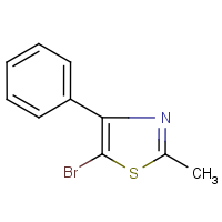 CAS: 78502-81-5 | OR3831 | 5-Bromo-2-methyl-4-phenyl-1,3-thiazole
