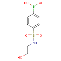 CAS:850568-77-3 | OR3985 | 4-[N-(2-Hydroxyethyl)sulphamoyl]benzeneboronic acid