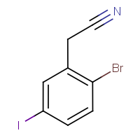 CAS: 1261517-16-1 | OR400041 | 2-Bromo-5-iodophenylacetonitrile