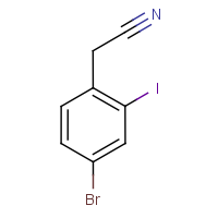 CAS:  | OR400043 | 4-Bromo-2-iodophenylacetonitrile