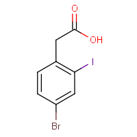 CAS: 1242830-36-9 | OR400044 | 4-Bromo-2-iodophenylacetic acid