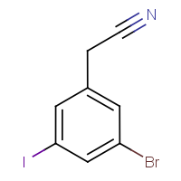 CAS:  | OR400046 | 3-Bromo-5-iodophenylacetonitrile